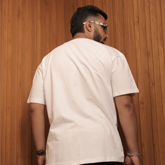 PLAIN TEE (WHITE) huntandcustomize